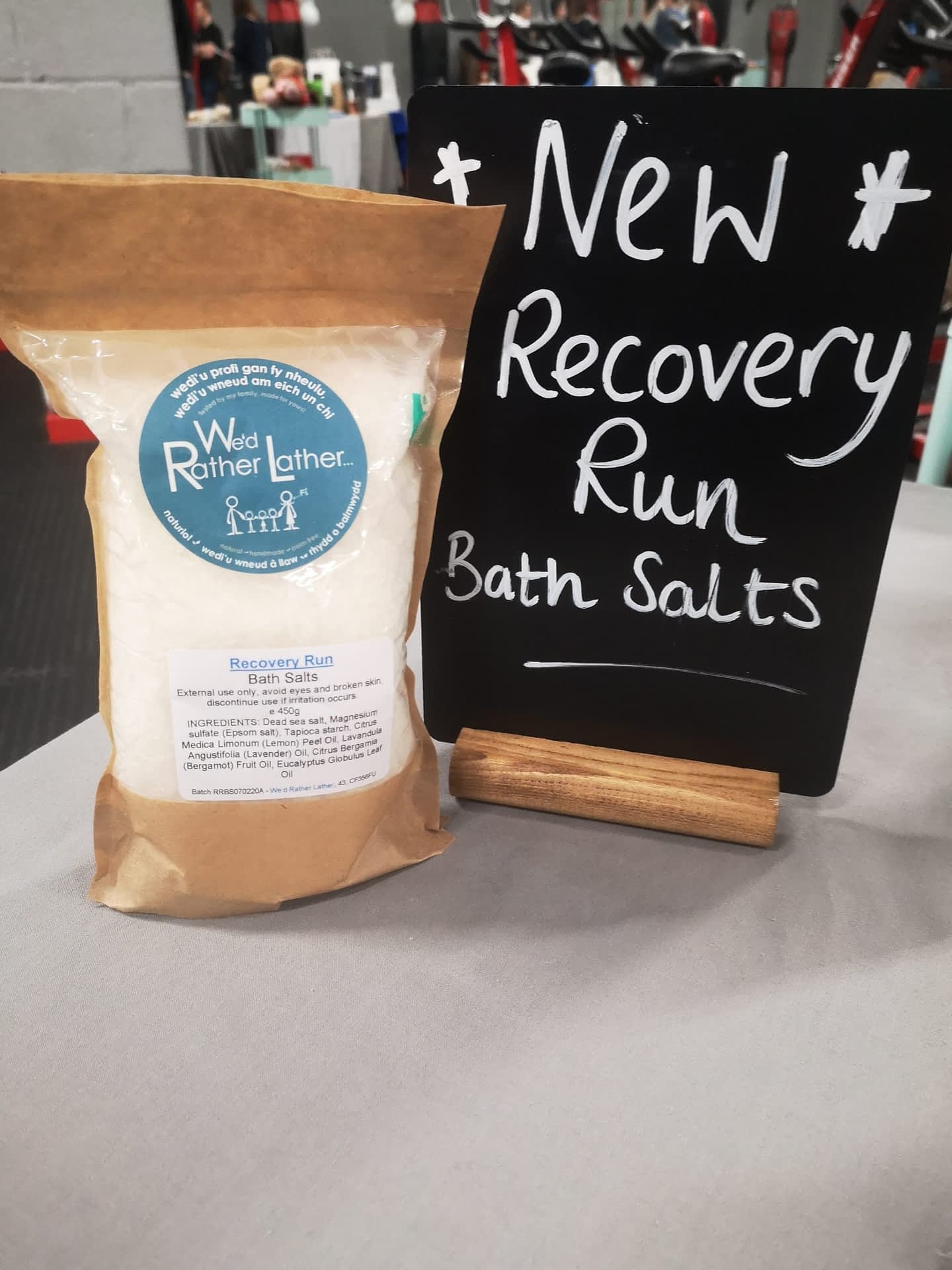 Recovery Run Bath Salts We'd Rather Lather